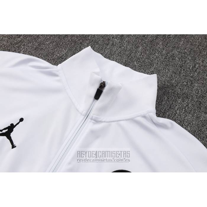 Chandal de Chaqueta del Paris Saint-Germain Jordan Nino 2024-2025 Blanco